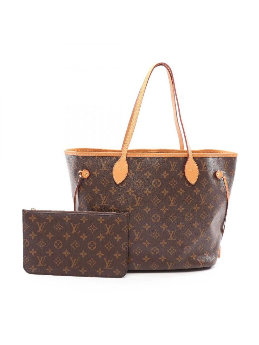 Louis Vuitton Tote Bag Neverfull MM Monogram Leather